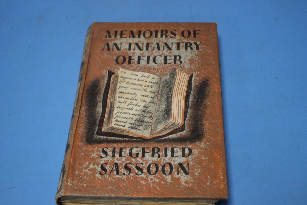 MILITARY INTEREST BOOKS to include Siegried Sassoon - 'Memoirs of an Infantry Officer', Faber &