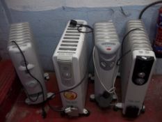 FOUR OIL FILLED RADIATORS