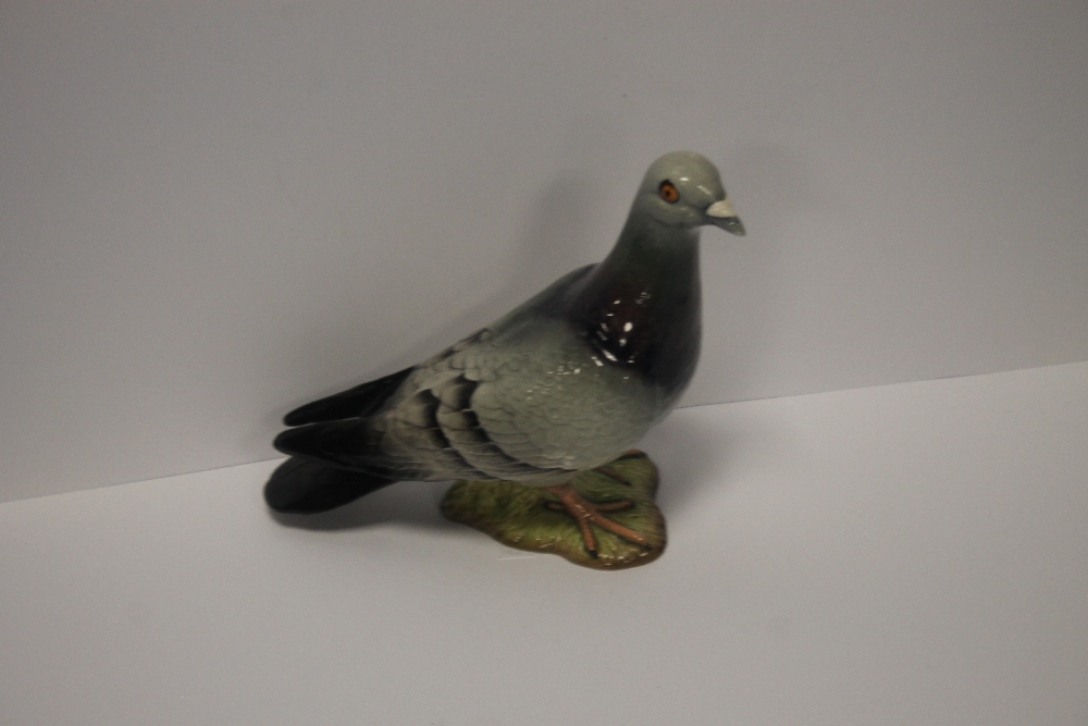 A BESWICK GREY PIGEON