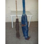 SIX BESOM BROOMS