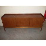 A VANSON RETRO TEAK SIDEBOARD