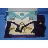 A COLLECTION OF MASONIC REGALIA