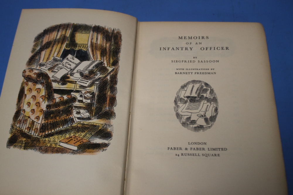 MILITARY INTEREST BOOKS to include Siegried Sassoon - 'Memoirs of an Infantry Officer', Faber & - Image 2 of 3
