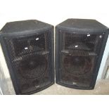 TWO IMG STAGE LINE SPEAKERS, 300 watts each