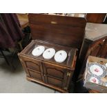 A 'BURLEY BUTLER' ROLLS ROYCE OF HOSTESS TROLLEYS - A HEATED SIDEBOARD COMPLETE WITH INSTRUCTIONS,