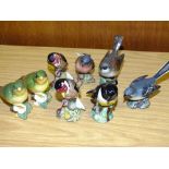 EIGHT BESWICK BIRD FIGURES