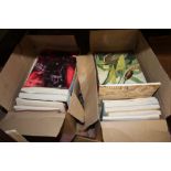 TWO BOXES OF AUCTION CATALOGUES