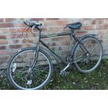 A BLACK RIDGEWAY BICYCLE A/F