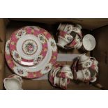 A TRAY OF ROYAL ALBERT LADY CARLYLE CHINA TO INCLUDE TRIOS
