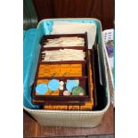 A VINTAGE MAHJONG SET - UNCHECKED