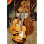 A YAIRI SOLOIST VINTAGE ACOUSTIC GUITAR TOGETHER WITH A KC.225 EXAMPLE AND ANOTHER, A/F (3)