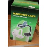 ***A SMALL TABLE MAGNIFIER LAMP**