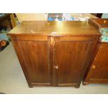 St Mary's Abbey - A VINTAGE TWO DOOR CUPBOARD H-89.5 W-81 CM