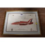 AN RAF INTEREST RED ARROWS 2003 -'100 YEARS OF FLIGHT' LIMITED EDITION NO 64/150