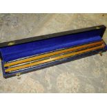 AN M. HOHNER LARGE CASED CHORD 48 HARMONICA, L 58.5 CM