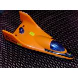 A VINTAGE BATTERY OPERATED SPACE GLIDER