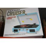 CROSLEY CRUISER RETRO STYLE RECORD PLAYER