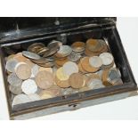 A QUANTITY OF VINTAGE WORLD COINAGE