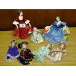 THREE ROYAL DOULTON LADY FIGURES - STEPHANIE HN2811, ELYSE HN2429 AND BABIE HN1679, TOGETHER WITH