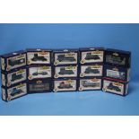 FIFTEEN BOXED BACHMANN 00 GAUGE PIECES OF ROLLING STOCK, to include covered/uncovered wagon/tanker.