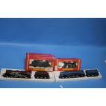 FOUR BOXED 00 GAUGE STEAM LOCOMOTIVES, to include R.685 Coronation LMS 4-6-2 blue/silver livery,