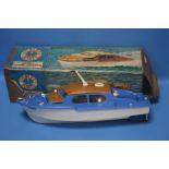 A SCALEX BOATS 414S DERWENT CABIN CRUISER, boxed