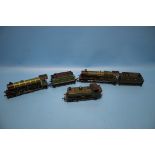 REPLICA RAILWAYS STEAM LOCOMOTIVES WITH A PAIR OF BOXED TENDERS BOTH 00 GAUGE, Graythwaite Hall