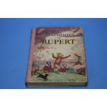 THE ADVENTURES OF RUPERT' 1939, the fourth Rupert Annual with inscription dated 1939Condition