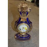 A FRANKLIN MINT 'THE VICTORIA AND ALBERT MUSEUM' MARIE-ANTOINETTE CLOCK, H 38.5 CM