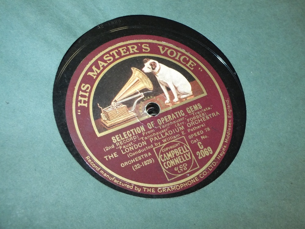 A QUANTITY OF 78 RPM RECORDS ETC. - Image 3 of 3