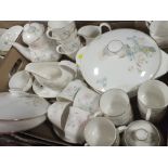 TWO TRAYS OF ROYAL DOULTON FLIRTATION H.5043 CHINA