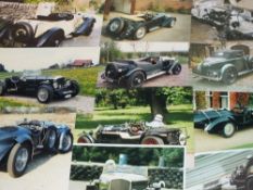 A LARGE COLLECTION OF MOTORING RELATED PHOTOGRAPHS, to include colour and black and white examples