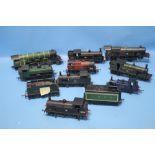 A COLLECTION OF LOCOMOTIVES TO INCLUDE HORNBY, BACHMANN ETC AND PARTS