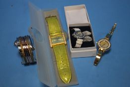 FOUR BOXED LADIES WATCHES TO INCLUDE A "JOAN RIVERS" EXAMPLE (4)