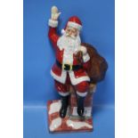 A ROYAL DOULTON FIGURE - "SANTA CLAUS"