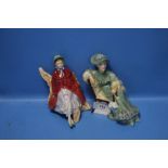 TWO ROYAL DOULTON FIGURINES - "SALLY" AND "ASCOT" (2)