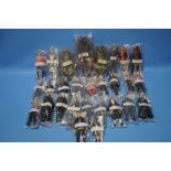 FIFTY FIVE DR WHO FIVE INCH FIGURES to include Werewolf, Slitheen, Cyberman S2, Jack Harkness,