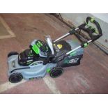 A CORDLESS EGO RECHARGABLE LAWNMOWER