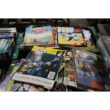 TWO TRAYS OF MAGAZINES TO INCLUDE X-FILES, RED DWARF ETC. (TRAYS NOT INCLUDED)