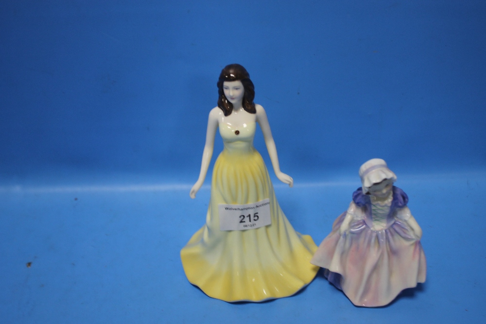 TWO ROYAL DOULTON FIGURINES - "DINKY DO" AND "TOPAZ" (2)