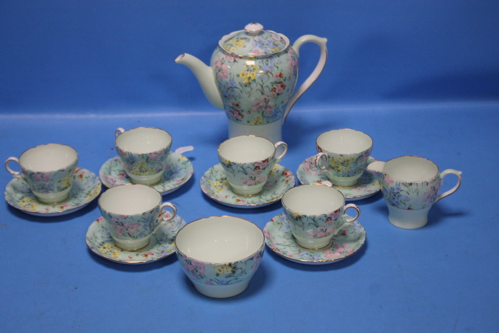 A SHELLEY "MELODY" PATTERN TEASET