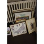 A QUANTITY OF ASSORTED PICTURES AND PRINTS