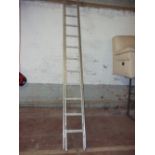 AN ALUMINIUM LADDER