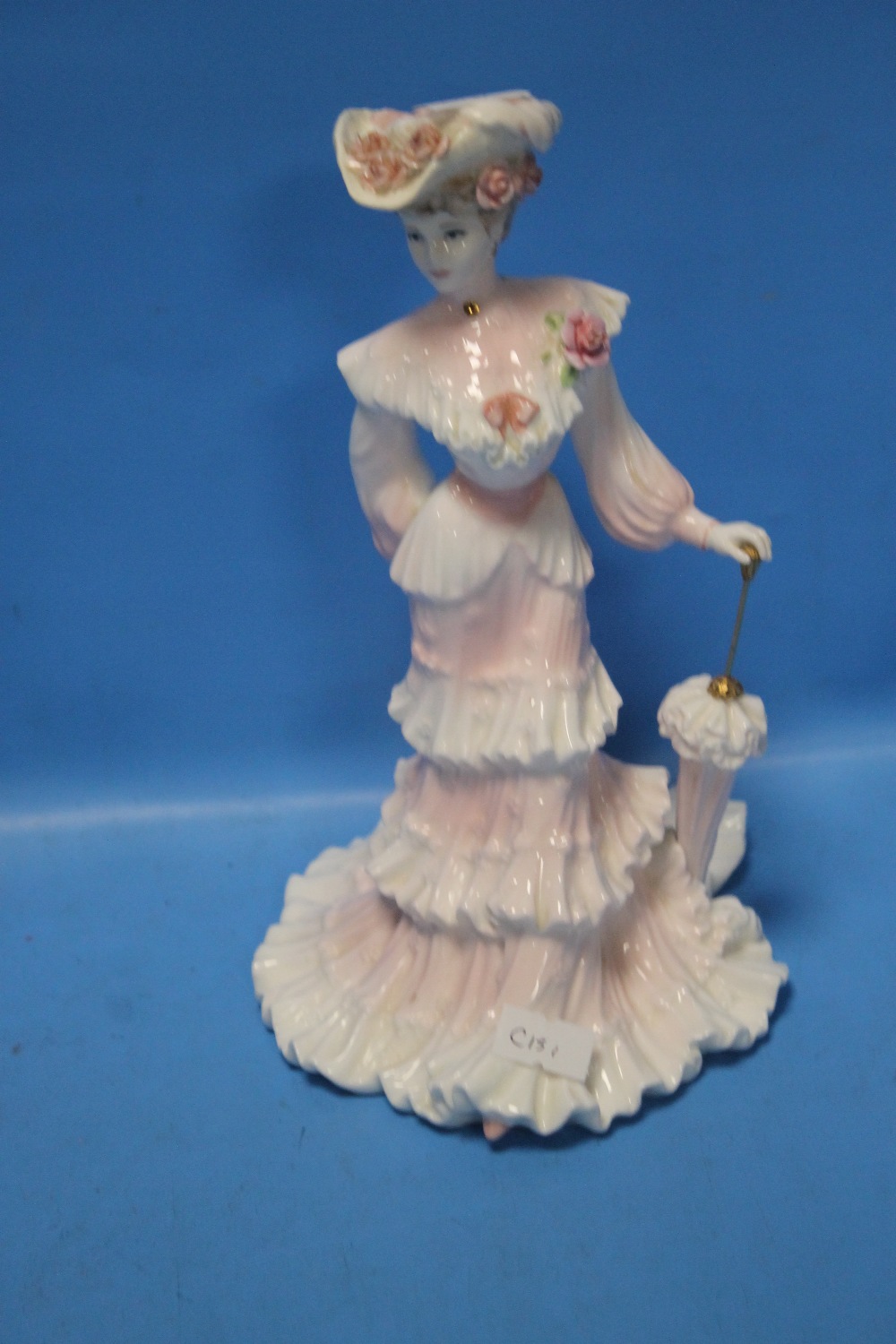 A COALPORT FIGURINE - "LADY ALICE"