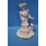 A COALPORT FIGURINE - "LADY ALICE"