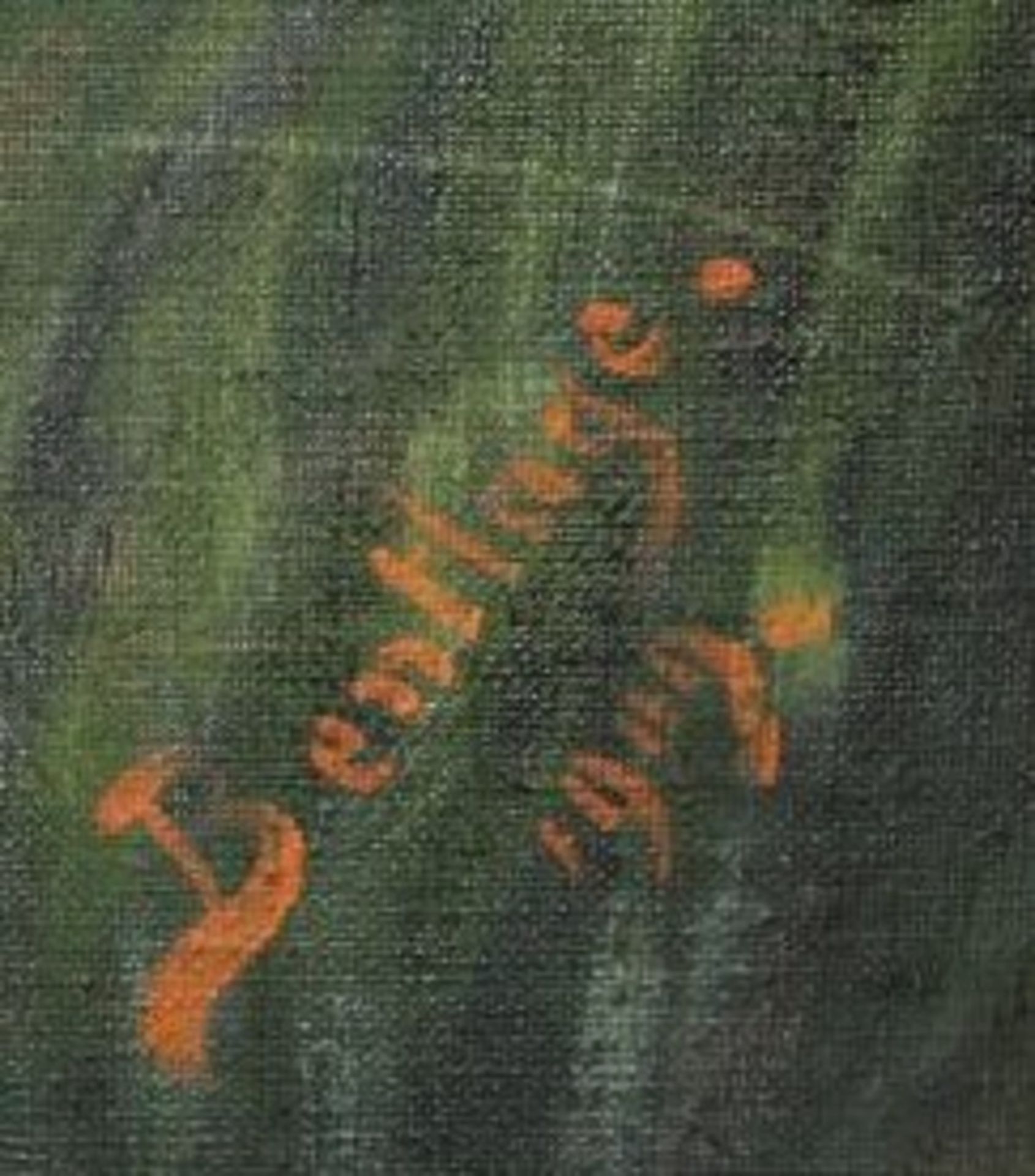 Benthage 1909, Kinderszene, Öl/Leinwand, gerahmt, RG 64 x 80cm. - Bild 2 aus 4