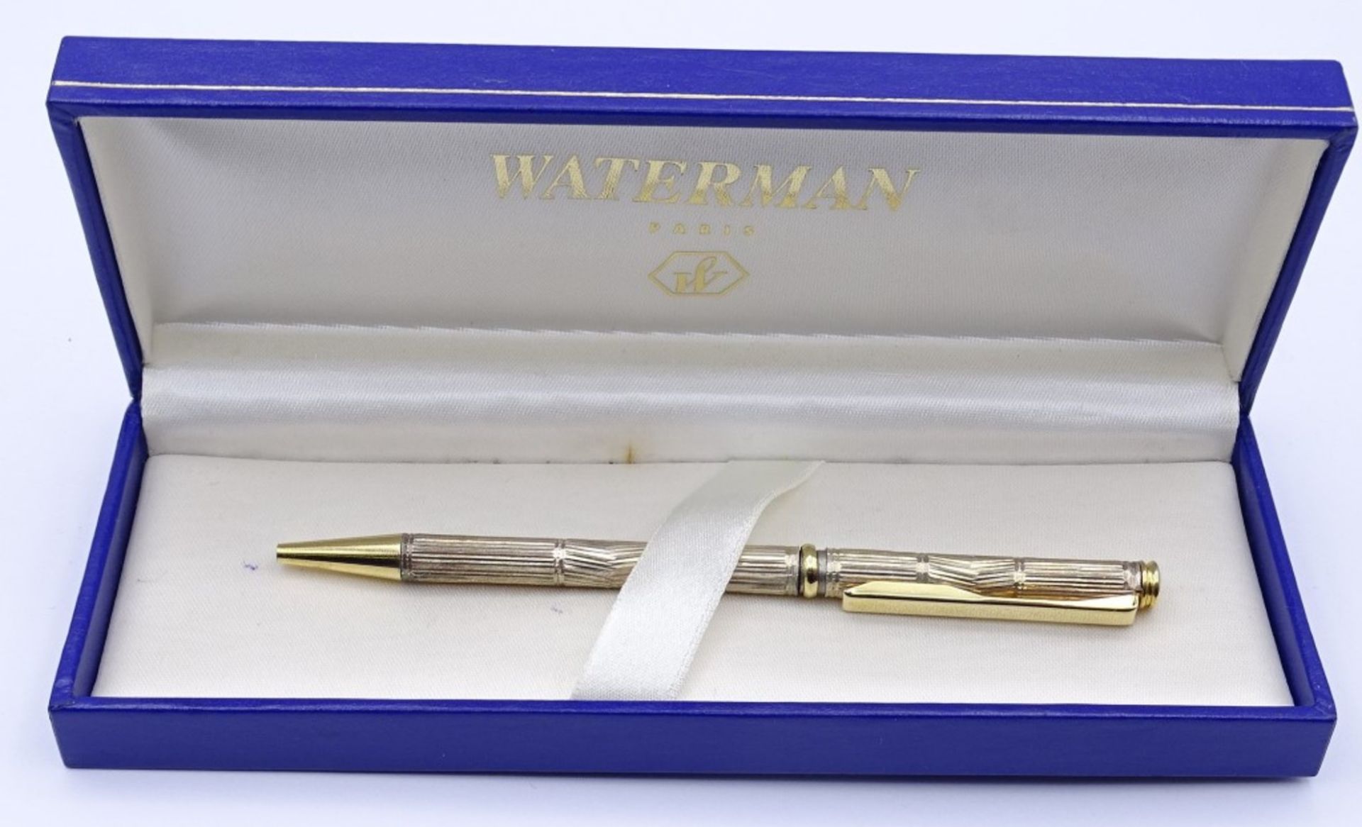 Kugelschreiber in Sterling Silber 0.925, in Waterman Schachtel,Kugelschreiber wohl kein Waterman