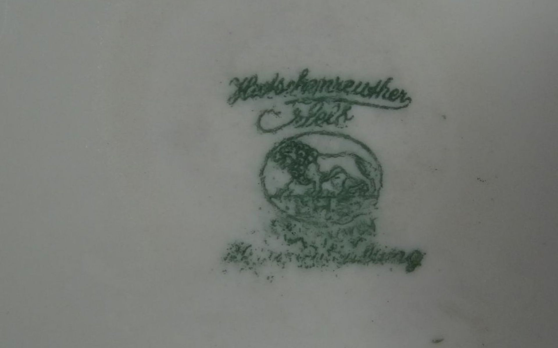 grosse Steckschale "Hutschenreuther", H-5,5 cm, D-20 am - Bild 6 aus 6