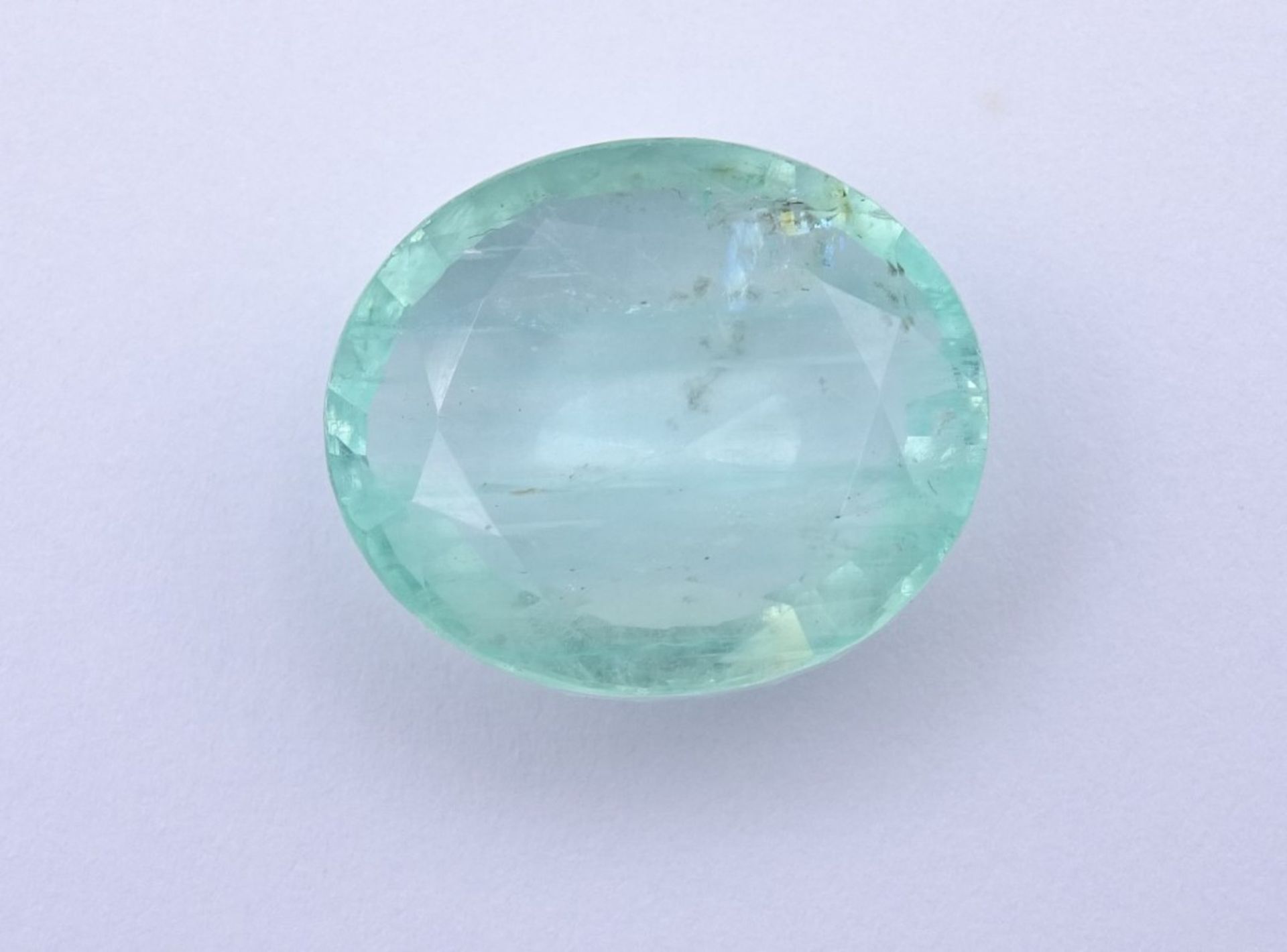 Smaragd 12,75ct.,Brasilien,natürlich,16,9x14,6x6,9mm