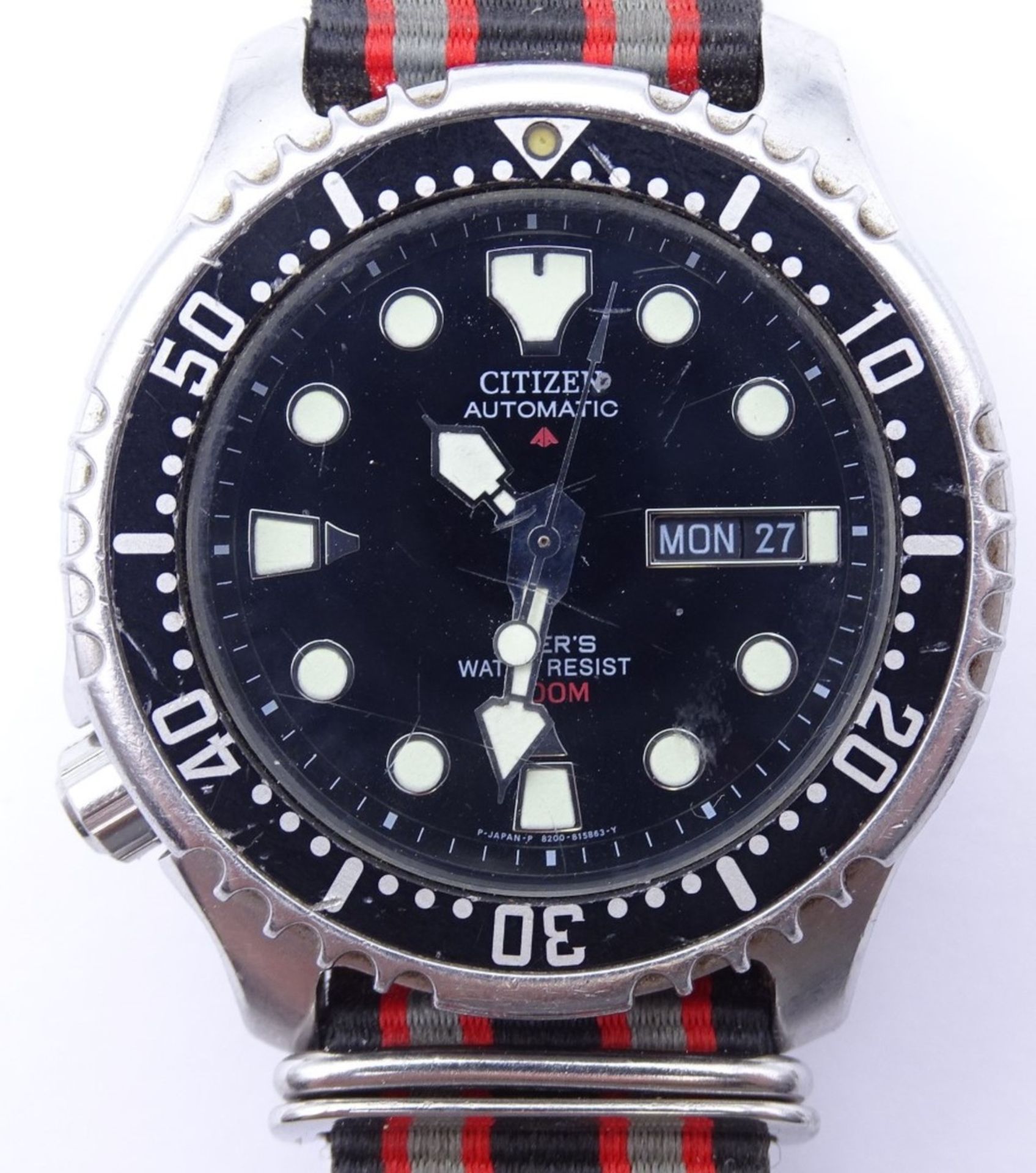 Zwei Armbanduhren "Citizen",automatic u. Quartz, Diver, D- 37 u- 41mm - Bild 2 aus 5